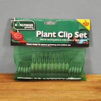 assorted plant clip set pack of 20 by kingfisher