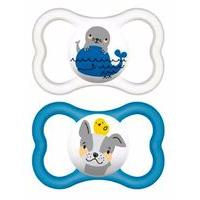 Assorted Boys Colours 6 Months+ Baby Air Silicone Soother