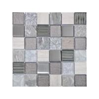 Aspen Grey Mix Mosaic Tiles - 300x300x8mm