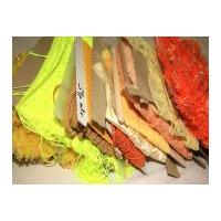 Assorted Craft Trimmings Bundle worth £20.00 Discounted Stock! Shades of Yellow/Orange