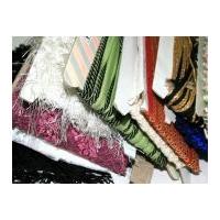 Assorted Craft Trimmings Bundle worth £10.00 Discounted Stock! Assorted Colours