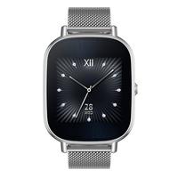 Asus Zenwatch 2 WI502Q Smartwatch - Silver (Khaki Leather Strap)