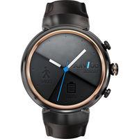 asus zenwatch 3 wi503q gunmetal dark brown leather strap