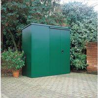 asgard classic metal shed with double doors h 1904 front 1798 back w 1 ...