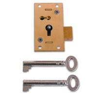 Asec No 51 2 Lever Straight Cupboard Lock