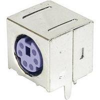 ASSMANN WSW A-DIO-FS06/PURPLE Mini DIN-panel-mounted Socket, Shielded shielded Number of pins: 6