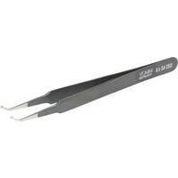 Assembly tweezers 8b SA-ESD Flat, wide, curved 120 mm VOMM 3624