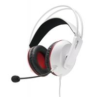 asus cerberus 35 mm binaural black red and white headset