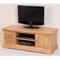 Aspen Solid Oak Widescreen TV Unit