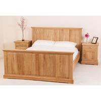 Aspen Solid Oak 5ft King Size Bed