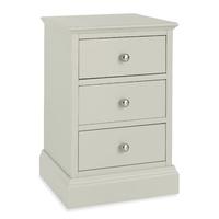 Ashby Cotton 3 Drawer Nightstand