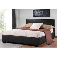 astaire faux leather bed