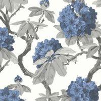 A.S. Creation Long Island Blue Floral Wallpaper