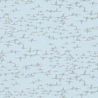 A.S. Creation Life Soft Blue & Silver Birds Glitter Effect Wallpaper
