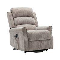 ashley large fabric rise and recline armchair