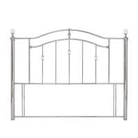 ashley nickel metal headboard double