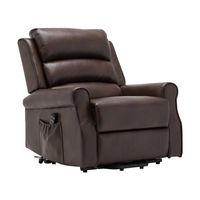 ashley air leather rise and recline armchair