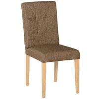 Aspen Fabric Dining Chair Brown