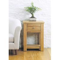 Aston Oak Lamp Table