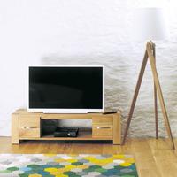 Aston 130cm Oak Widescreen TV Cabinet