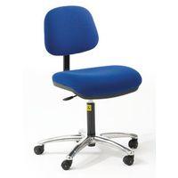 AS6 CHAIR BLUE FABRIC - -