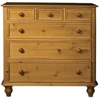 Ascot Pine Chest of Drawer - 3 Over 3 Drawers