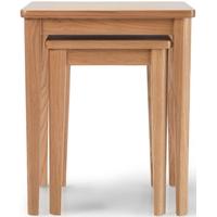 Asby Oak Nest of Table (Set of 2)