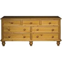 ascot pine chest of drawer 3 over 4 drawers