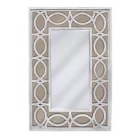 Aspen Washed Ash And Champagne Wall Mirror