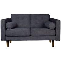 Ash Grey 2 Seater Fire Retardant Fabric Sofa