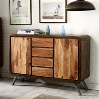 aspen 2 door 4 drawer sideboard natural