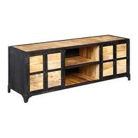 Ascot TV Unit, Natural/Black