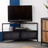 Ascot Corner TV Unit, Natural