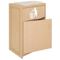 ash litter bin with tray stand 90ltr