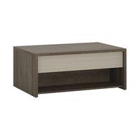Aspen 2 Drawer Coffee Table Riviera Oak with Warm Sand Fronts