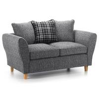 Ashbourne Fabric 2 Seater Sofa Lisbon Grey