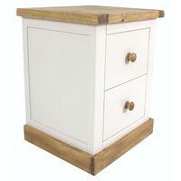 ashland 2 drawer wide bedside