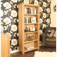 Aston Oak Large Open Bookcase