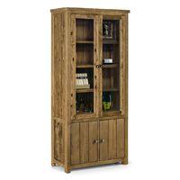 aspen glazed display cabinet