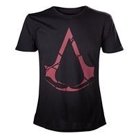 Assassin\'s Creed Rogue Symbol Men\'s T-Shirt (Medium, Black)