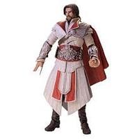 Assassins Creed 7-Inch Brotherhood Ezio Unhooded Figure (Ivory)