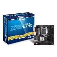 asrock z270m itxac intel socket 1151 mini itx motherboard