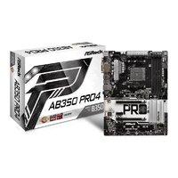 ASRock AMD AB350 Pro4 AM4 ATX Motherboard