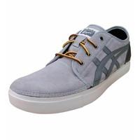 Asics Onitsuka Tiger Claverton Men\'s Retro Sports Suede Leather Trainers Shoes grey