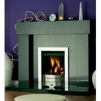 Ashbourne Black Granite Fireplace, From Fireside