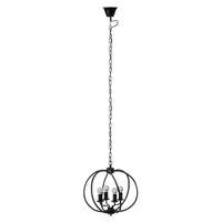 Aspen Pendant Light Matt Black Iron