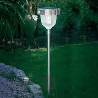 Asinara solar PIR light stainless steel