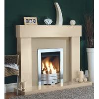 Ashbourne Marfil Marble Fireplace with Axon Modern Electric Fire
