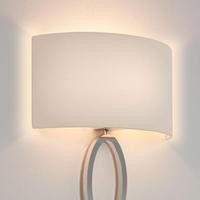 astro 7372 and 4135 caserta modern wall light in matt nickel with whit ...