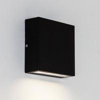 Astro 7201 Elis Single Outdoor Wall Light in Black Finish